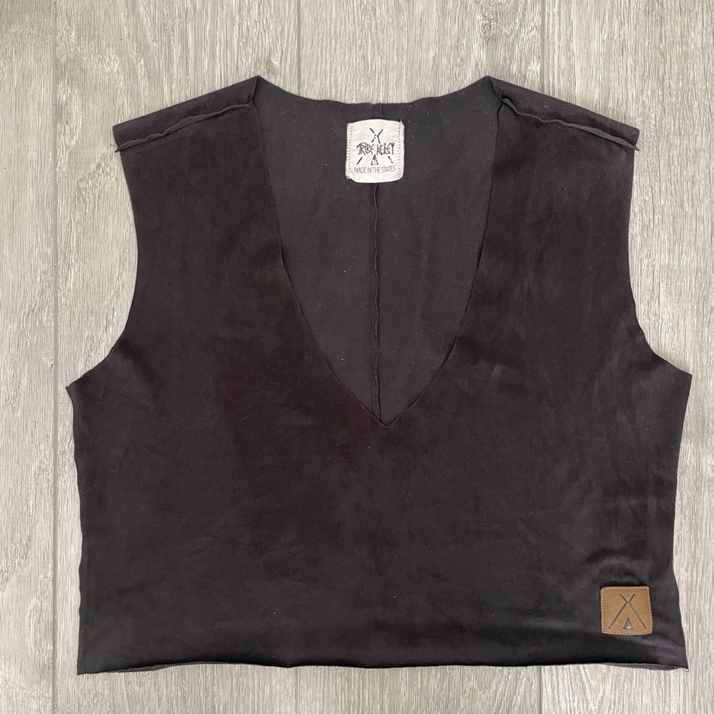 Tribe Kelley Microsuede Crop Tank